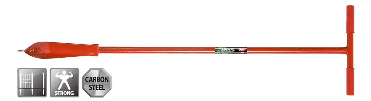 Polet gesmede handgrondboor van 150 mm met T-greep